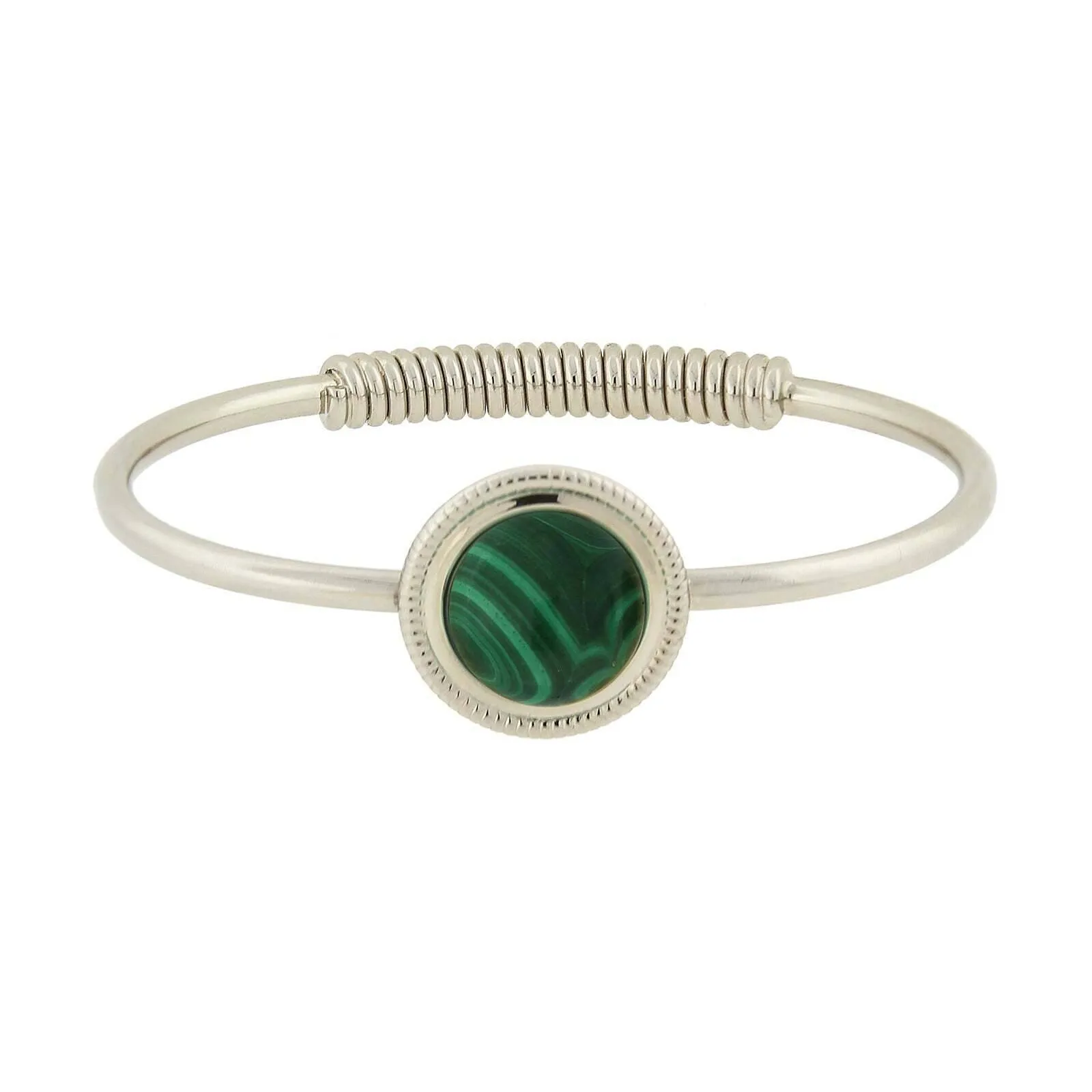 1928 Jewelry Gemstone Spring Hinge Bracelet 1928 Jewelry