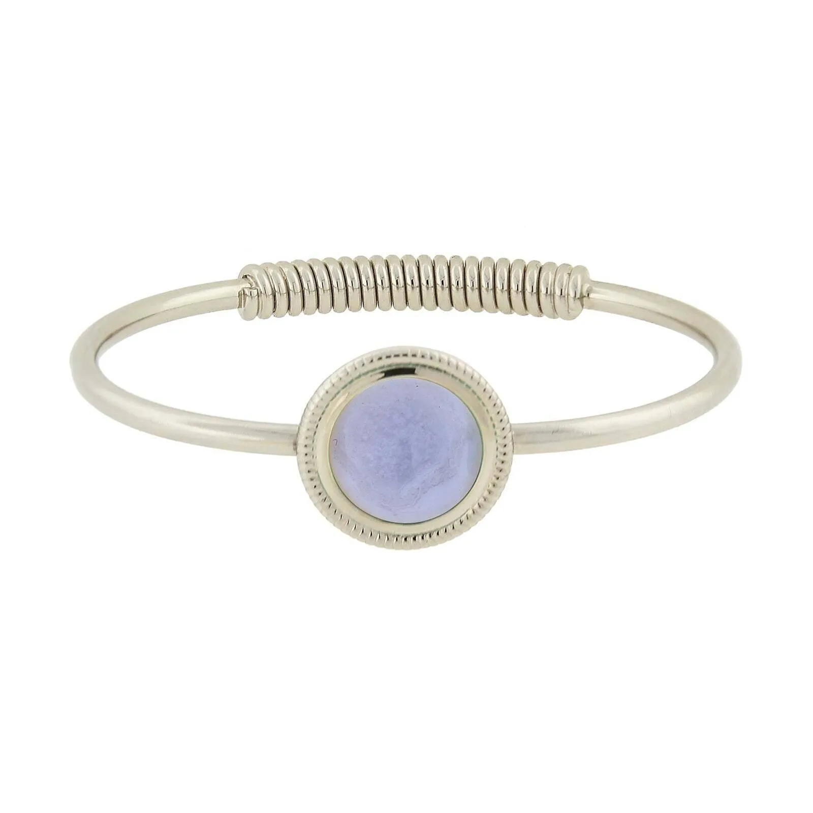1928 Jewelry Gemstone Spring Hinge Bracelet 1928 Jewelry