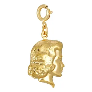 1928 Jewelry Girl Silhouette Charm 1928 Jewelry