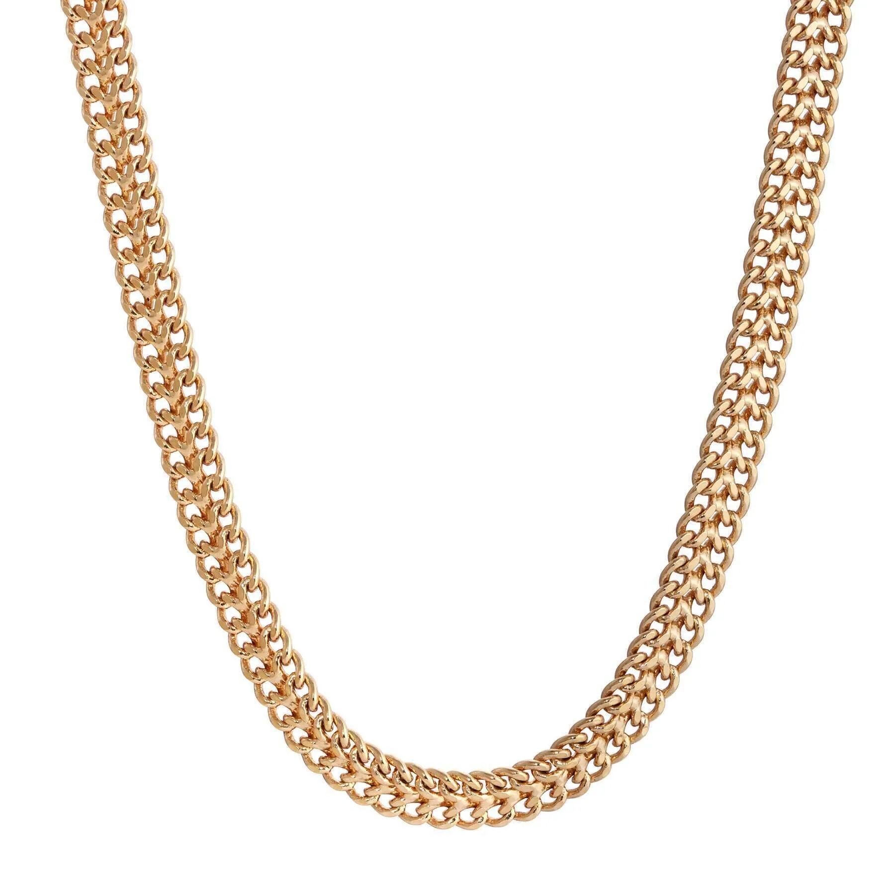 1928 Jewelry Gold Double Curb Chain Necklace 17" 1928 Jewelry