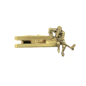 1928 Jewelry Gold Hockey Tie Bar Clip 1928 Jewelry