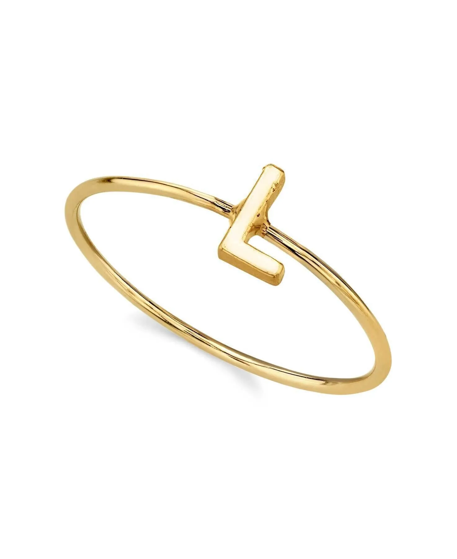 1928 Jewelry Gold Initial Ring Size 7 1928 Jewelry