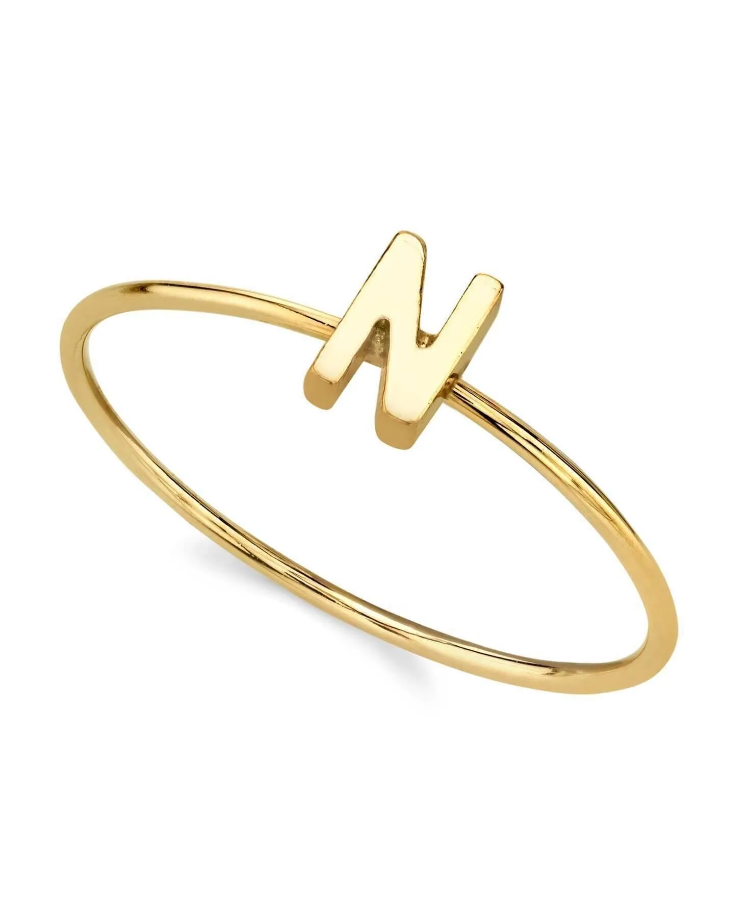 1928 Jewelry Gold Initial Ring Size 7 1928 Jewelry
