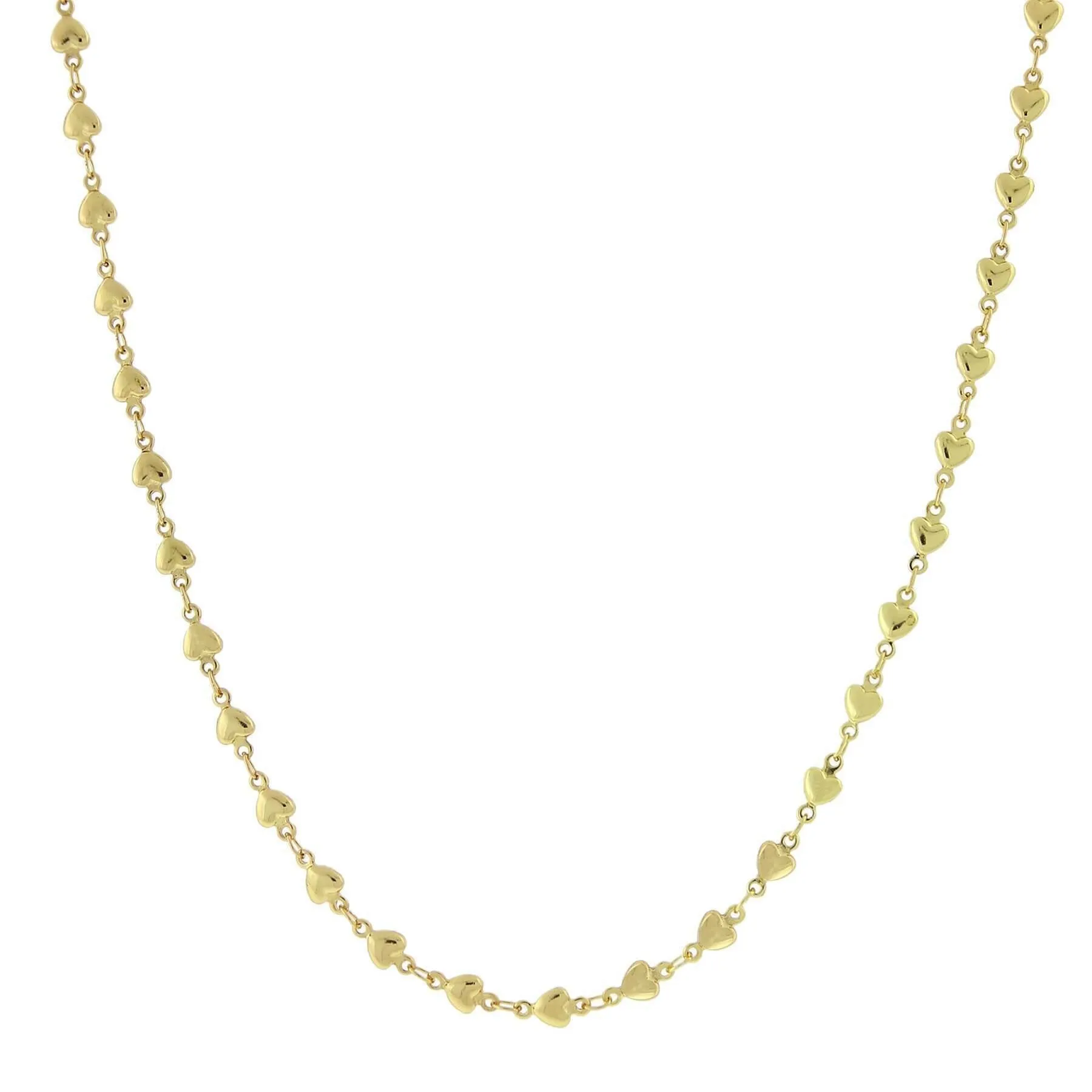 1928 Jewelry Gold Station Heart Necklace 16" 1928 Jewelry