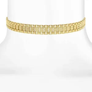 1928 Jewelry Gold Swag Chain Choker Necklace 12"   5" Extender 1928 Jewelry