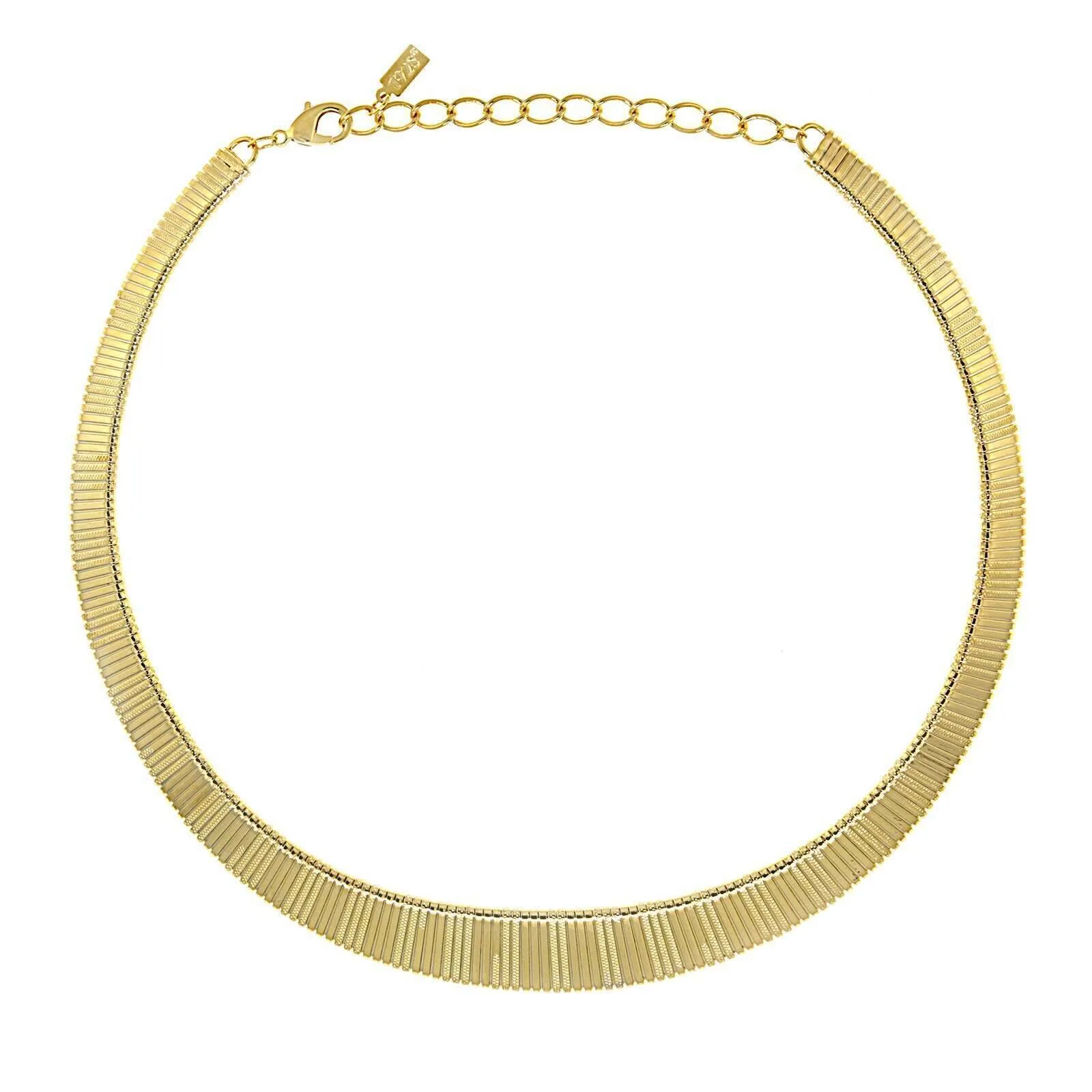 1928 Jewelry Graduated Collar Necklace 18"   3" Extender 1928 Jewelry