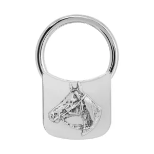 1928 Jewelry Horse Head Key Ring 1928 Jewelry