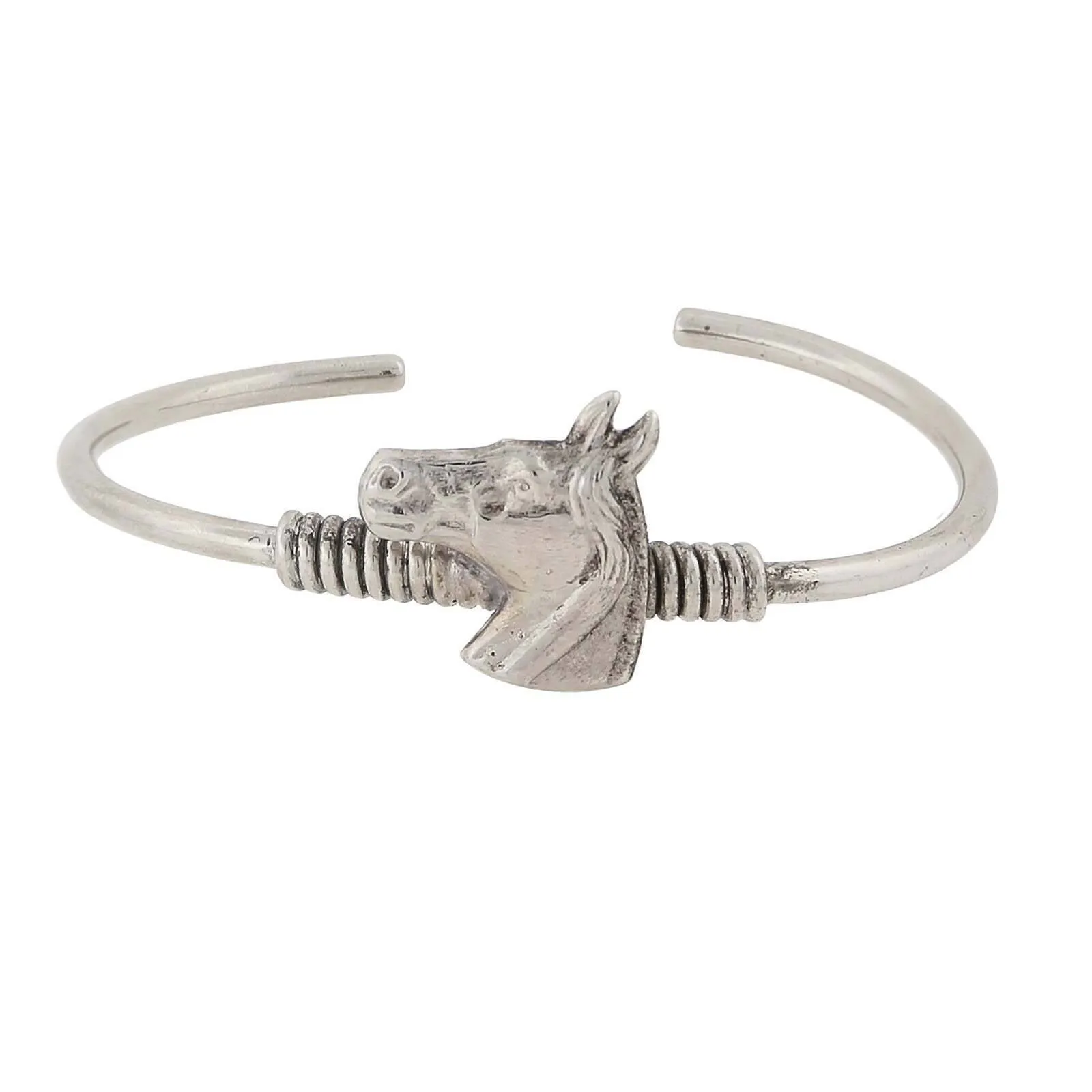1928 Jewelry Horse Spring Hinge Bracelet 1928 Jewelry