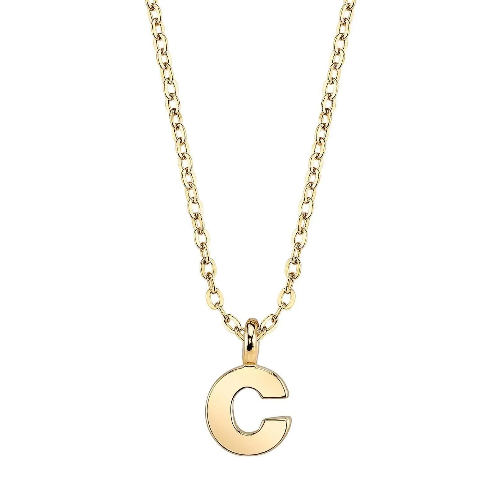 1928 Jewelry Initial Letter Pendant Necklace 20" 1928 Jewelry