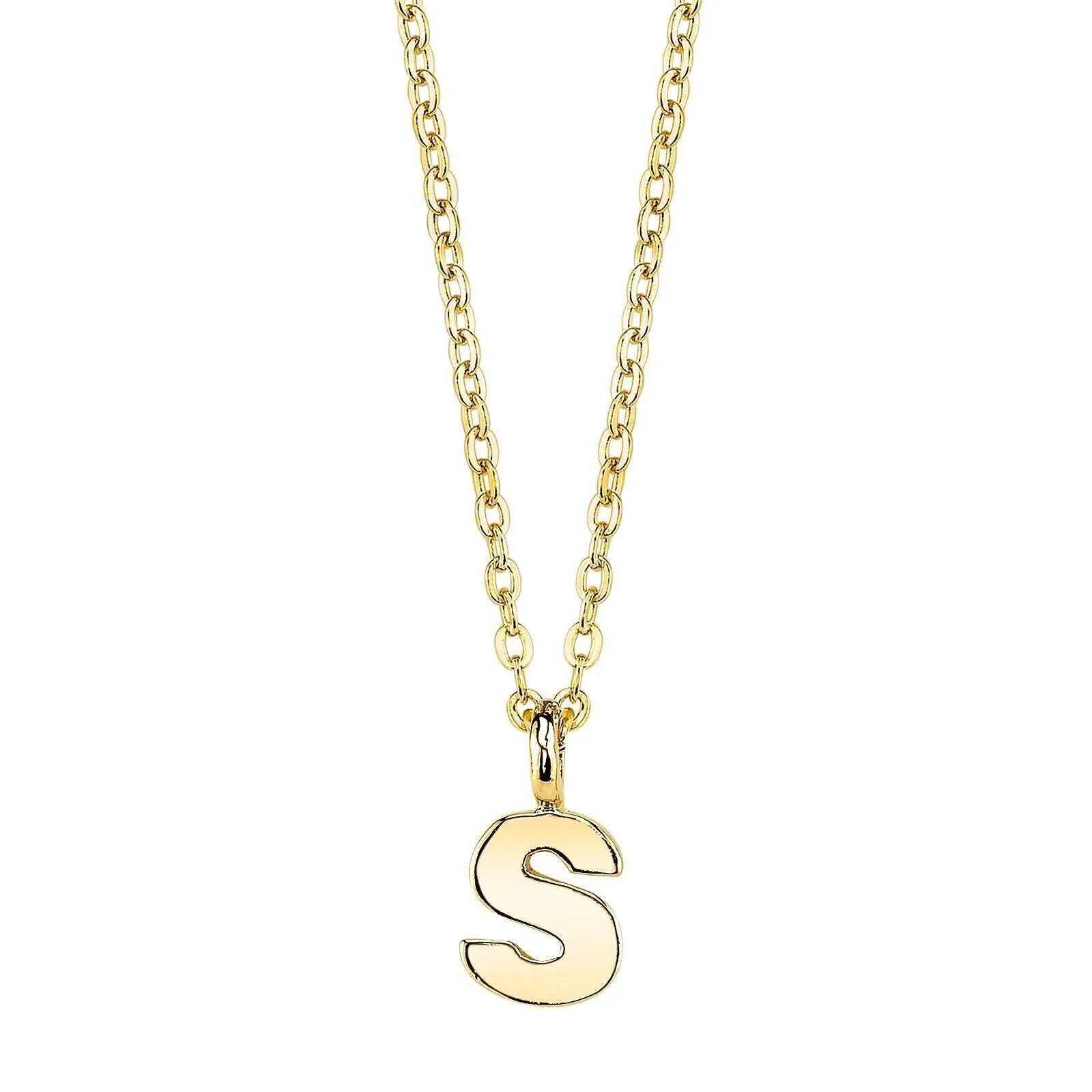 1928 Jewelry Initial Letter Pendant Necklace 20" 1928 Jewelry