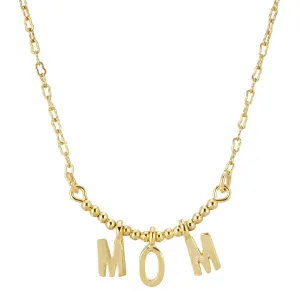 1928 Jewelry Initial Mom Pendant Necklace 16"   3" Extender 1928 Jewelry