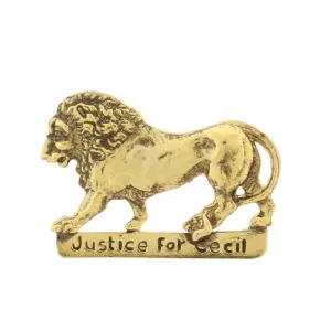 1928 Jewelry Justice For Cecil The Lion Pin 1928 Jewelry
