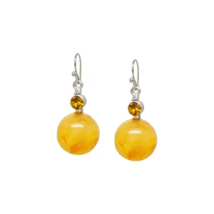 1928 Jewelry Marblesque Baubles & Crystals Drop Earrings - Medium 1928 Jewelry