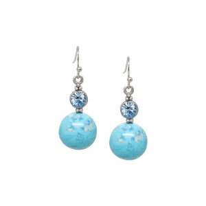 1928 Jewelry Marblesque Baubles & Crystals Drop Earrings - Small 1928 Jewelry
