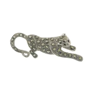 1928 Jewelry Marcasite Cheetah Pin 1928 Jewelry