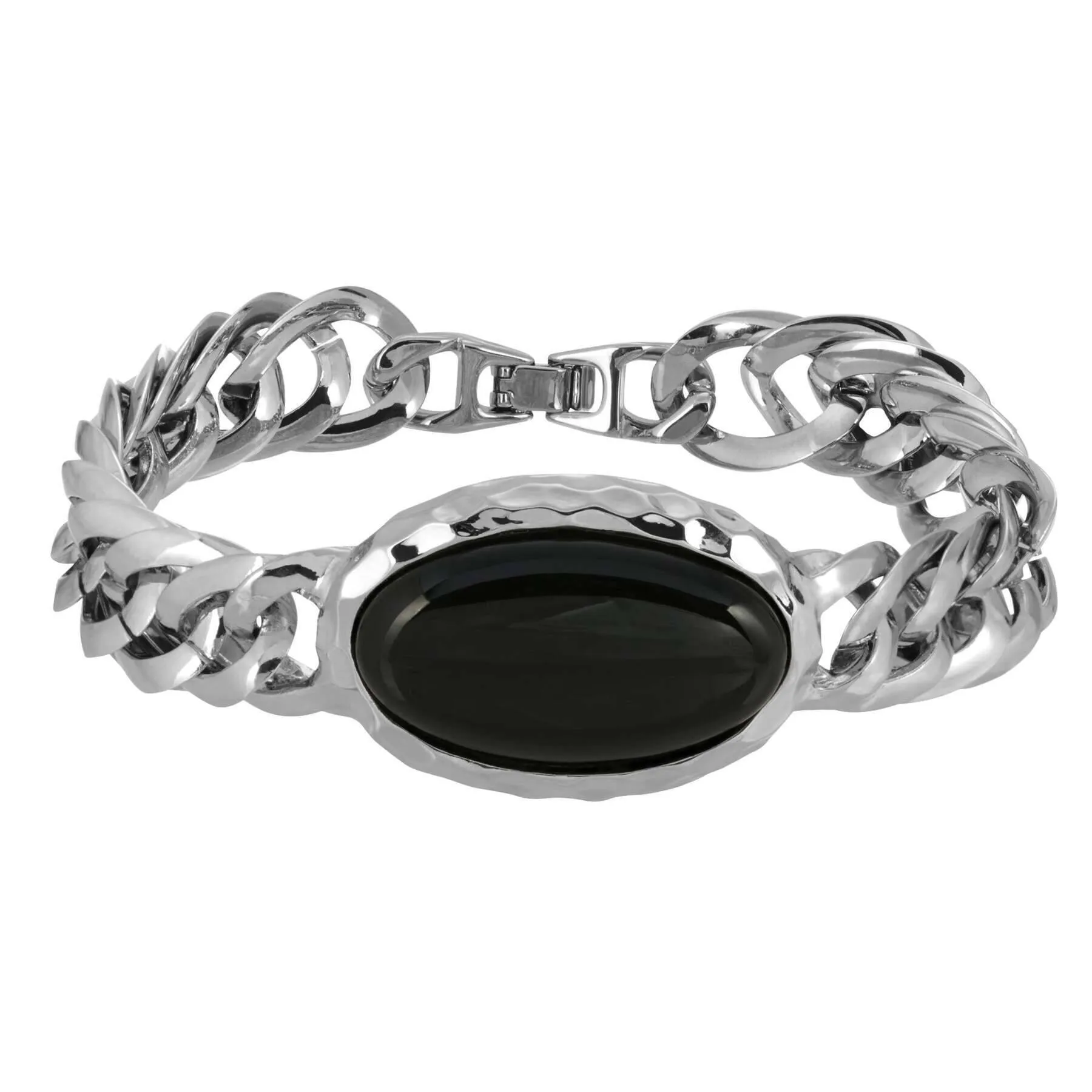 1928 Jewelry Men's Oval Chain Bracelet 1928 Jewelry