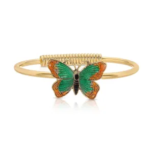 1928 Jewelry Metamorphic Butterfly Spring Hinge Bracelet 1928 Jewelry