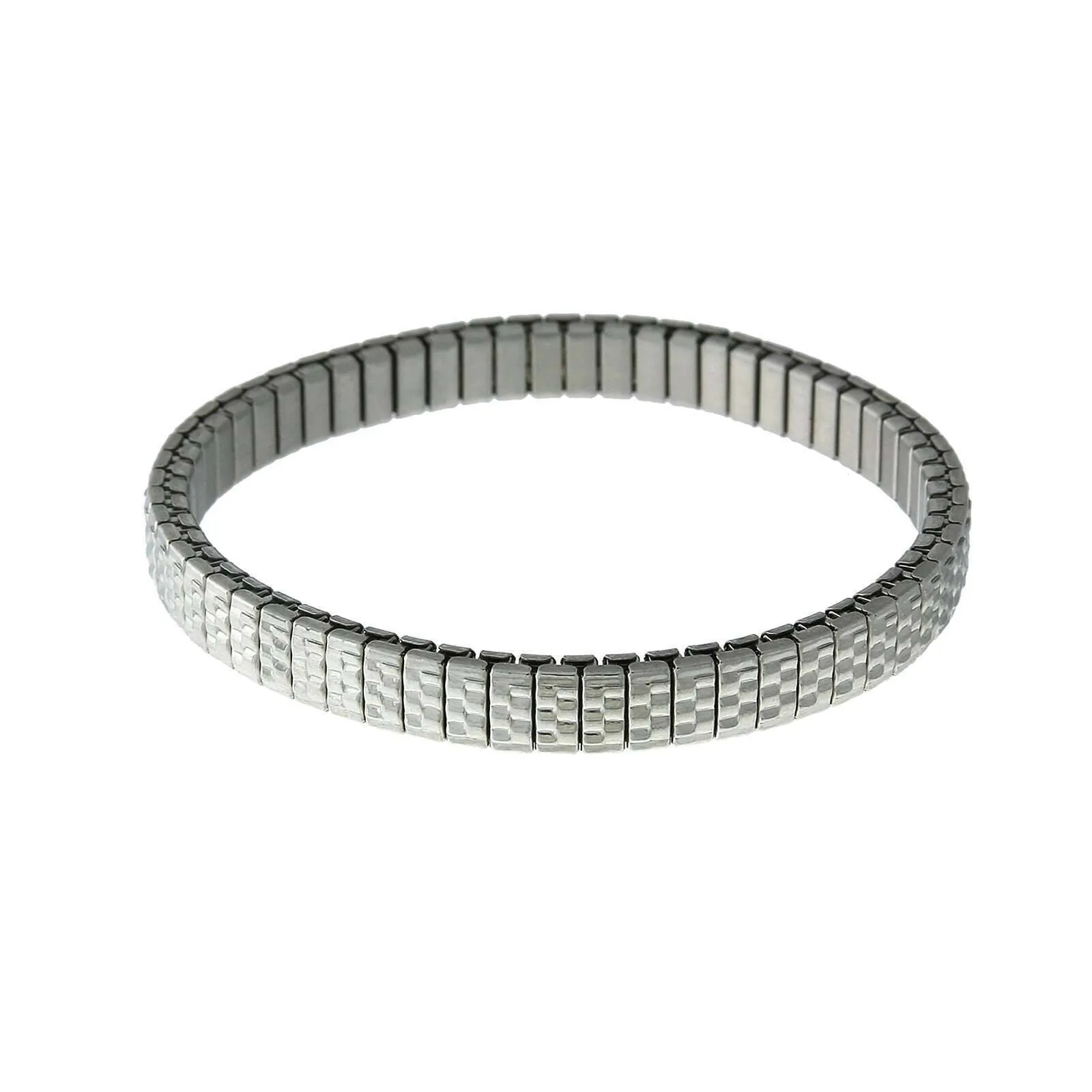 1928 Jewelry Moderno Senza Tempo Stainless Steel Stretch Bracelet 1928 Jewelry