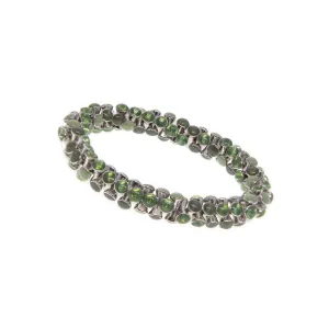1928 Jewelry Multi Green Stretch Bracelet 1928 Jewelry