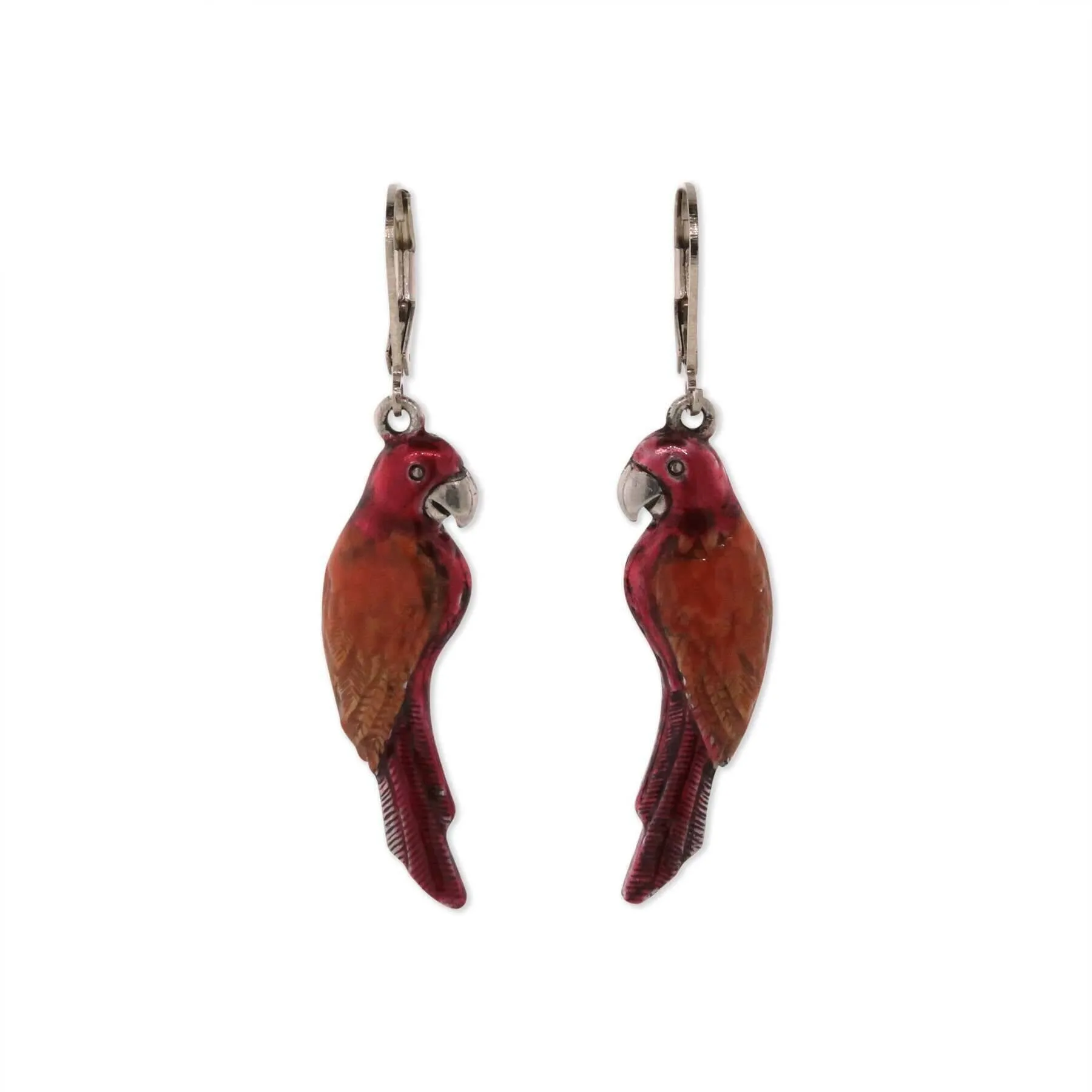 1928 Jewelry Neotropic Exotic Parrot Drop Earrings 1928 Jewelry