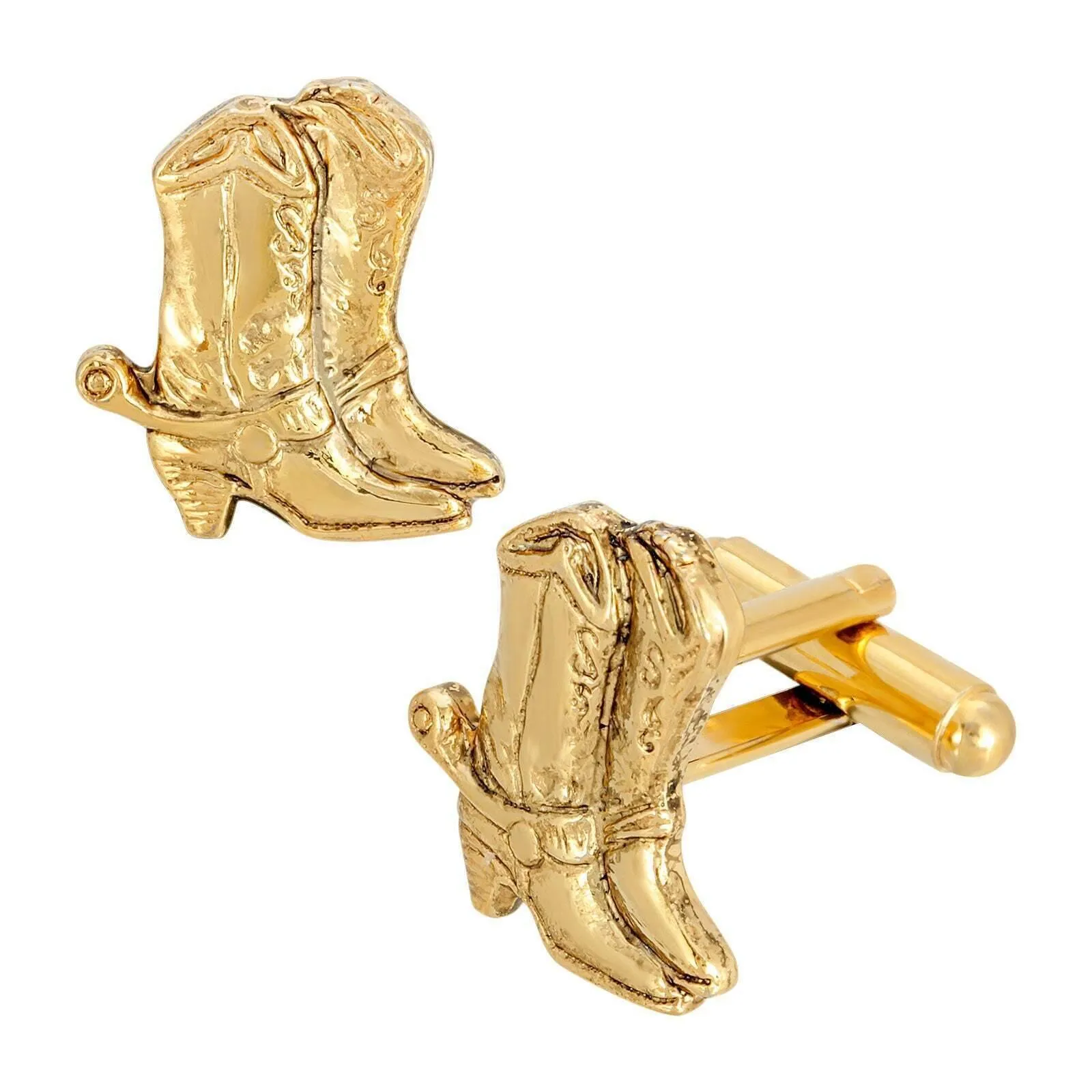 1928 Jewelry Old West Cowboy Boots Cufflinks 1928 Jewelry