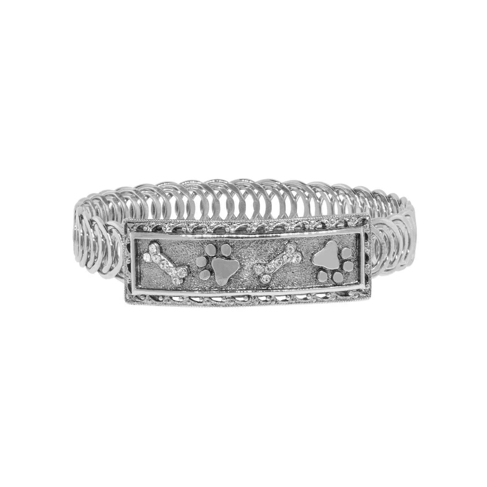 1928 Jewelry Paws And Bones Belt Bracelet 1928 Jewelry