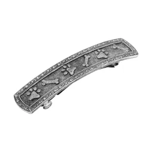 1928 Jewelry Paws And Bones Hair Barrette 1928 Jewelry