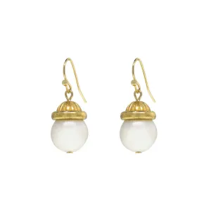 1928 Jewelry Petite Faux Pearl Drop Earrings 1928 Jewelry