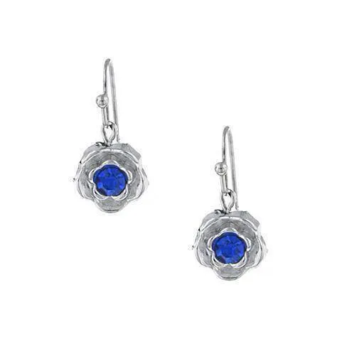 1928 Jewelry Petite Flower Drop Earrings 1928 Jewelry