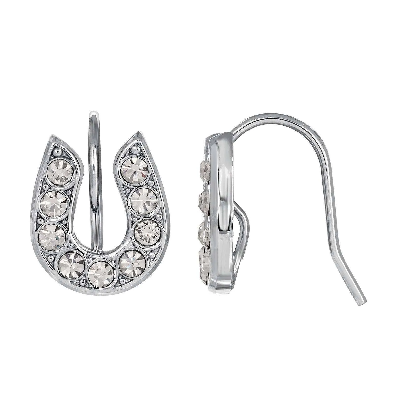 1928 Jewelry Petite Horseshoe Wire Earrings 1928 Jewelry
