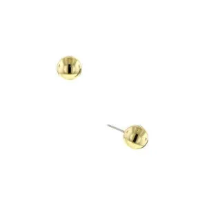 1928 Jewelry Polished Gold Stud Earrings 1928 Jewelry