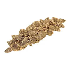 1928 Jewelry Rock Rose Hair Barrette 1928 Jewelry