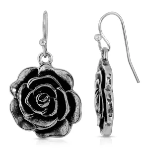 1928 Jewelry Rose Drop Earrings 1928 Jewelry