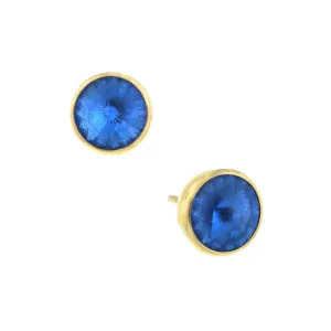 1928 Jewelry Round Sparkling Stud Earrings 1928 Jewelry