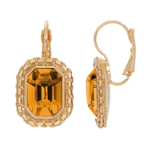 1928 Jewelry Royale Austrian Crystal Lever Back Earrings 1928 Jewelry