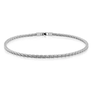 1928 Jewelry Silver 3mm Box Chain Choker Necklace 16" 1928 Jewelry