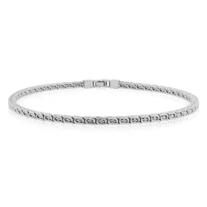 1928 Jewelry Silver 4mm Box Chain Choker Necklace 16" 1928 Jewelry