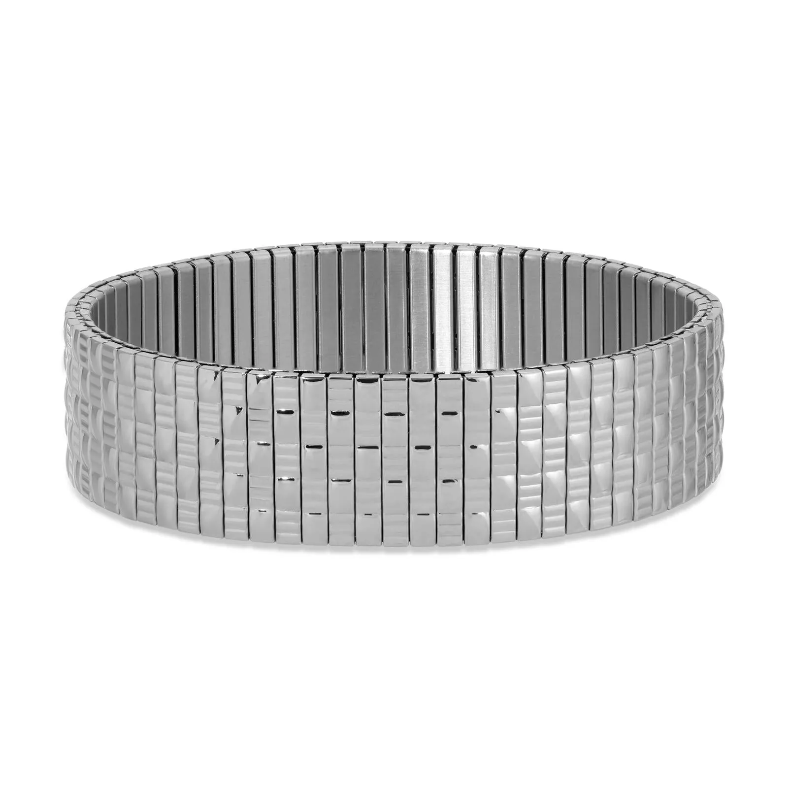 1928 Jewelry Silver Infinite Stretch Bracelet 1928 Jewelry