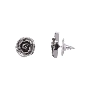 1928 Jewelry Silver Petite Flower Stud Earrings 1928 Jewelry