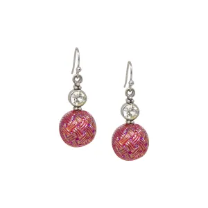 1928 Jewelry Sparkling Red Baubles & AB Crystals Drop Earrings 1928 Jewelry