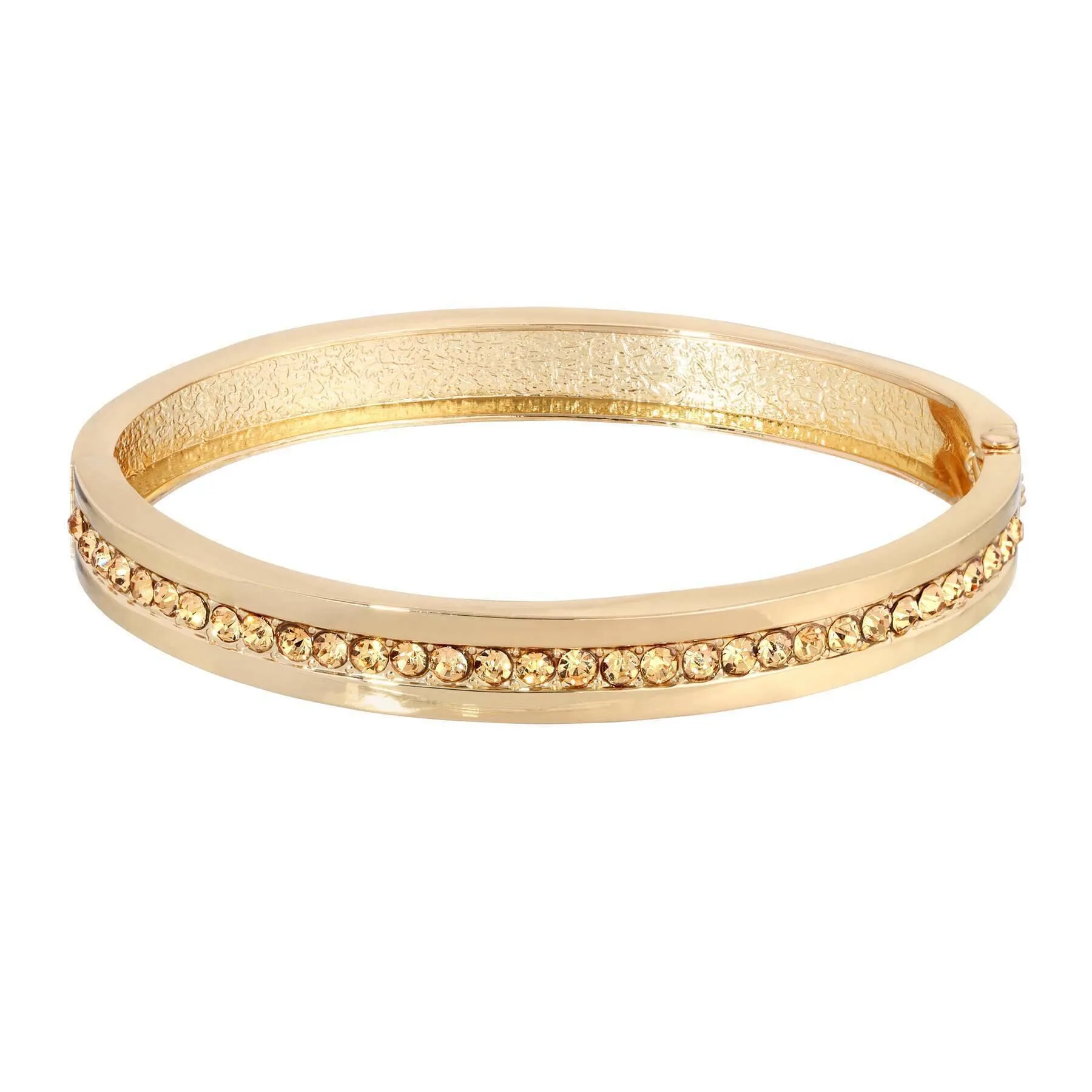 1928 Jewelry Thin & Timeless Crystal Stretch Bangle Bracelet 1928 Jewelry