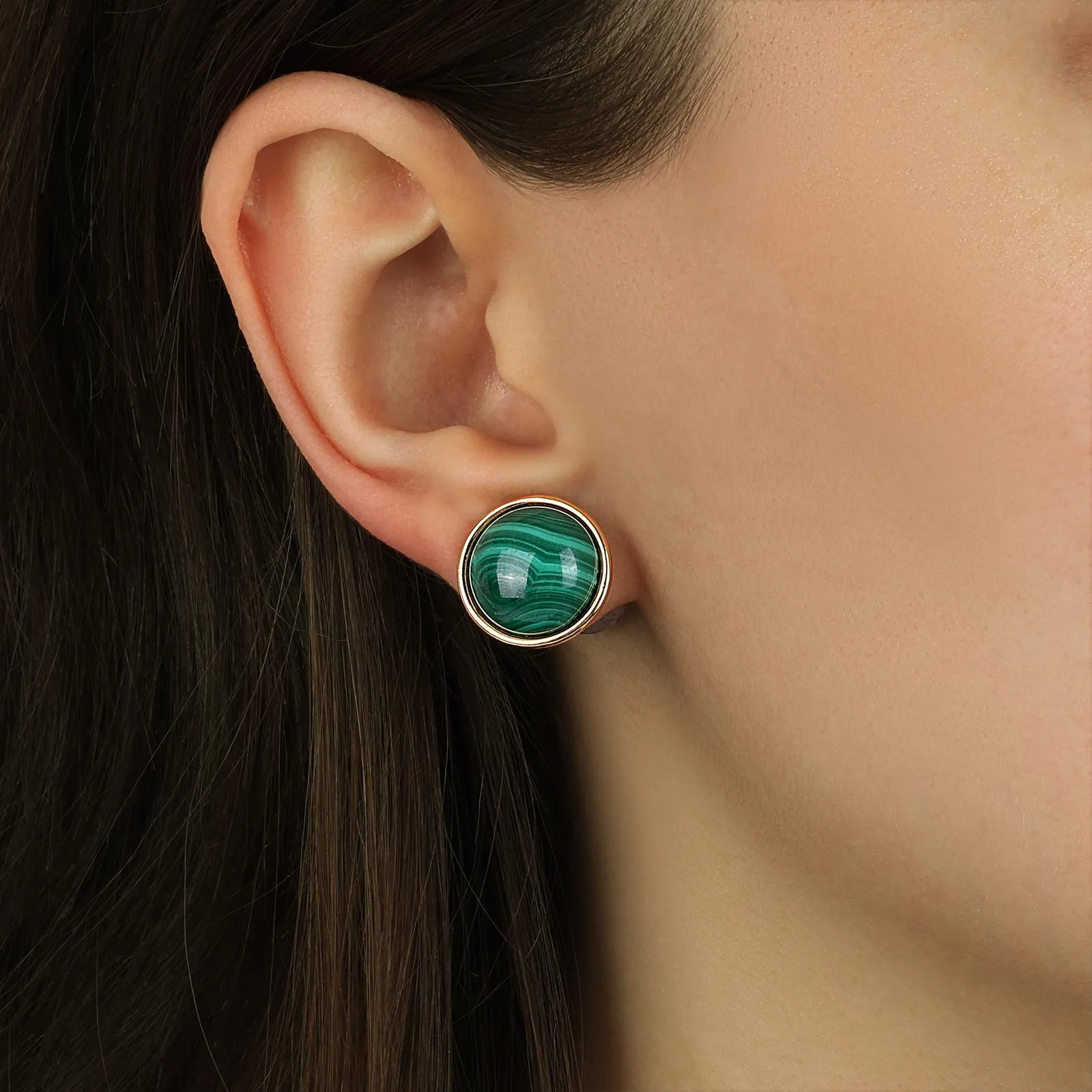 1928 Jewelry Tierra Gemstone Stud Earrings 1928 Jewelry