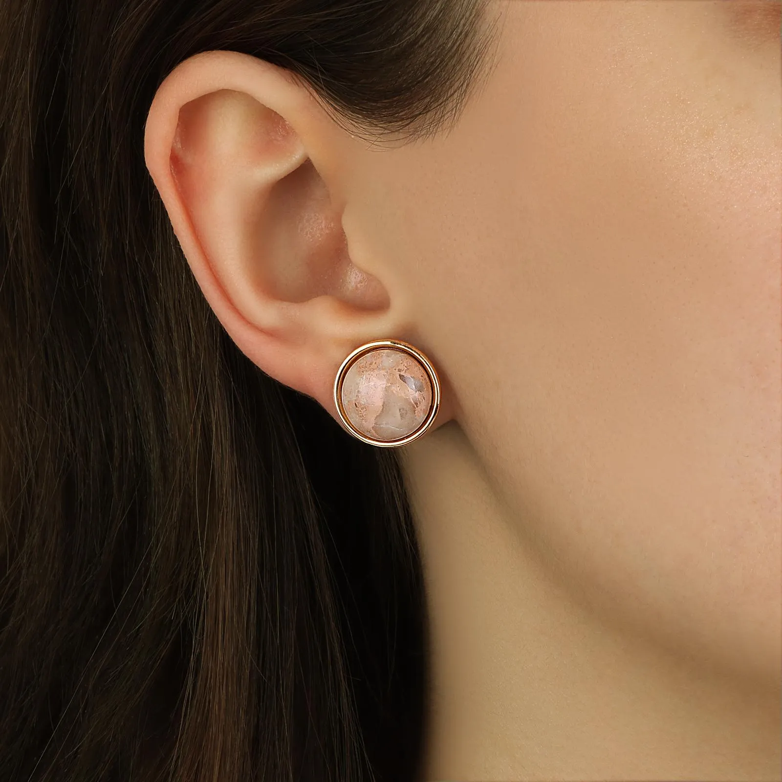 1928 Jewelry Tierra Gemstone Stud Earrings 1928 Jewelry