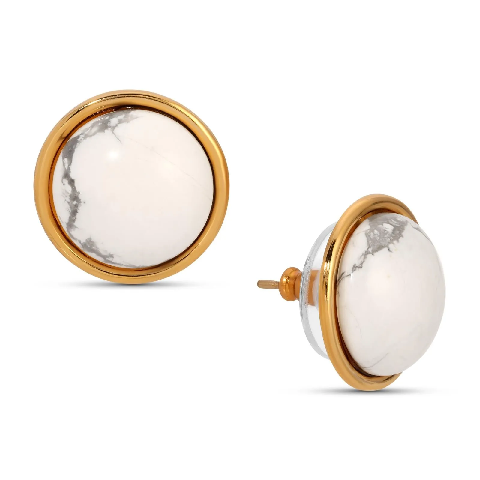 1928 Jewelry Tierra Gemstone Stud Earrings 1928 Jewelry