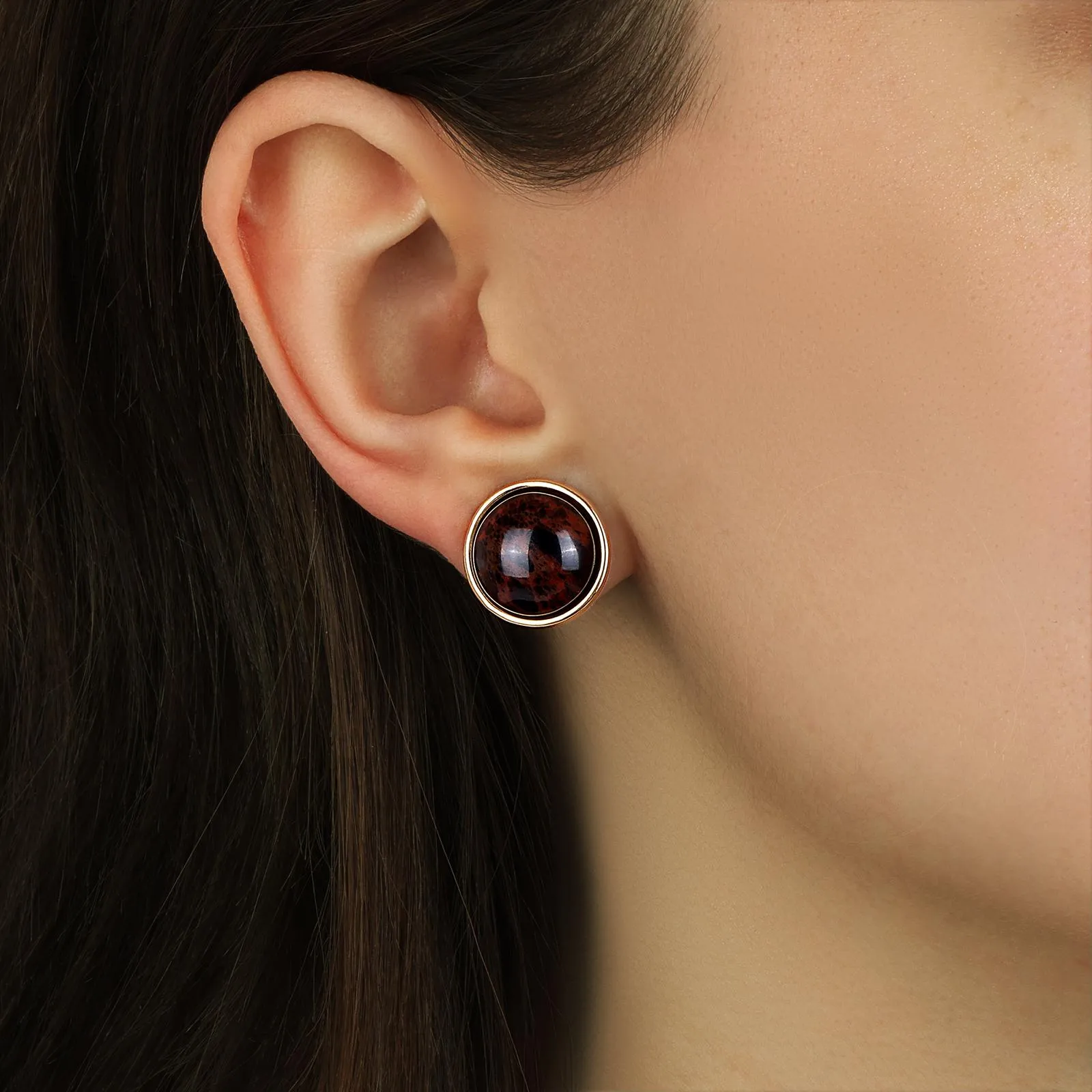 1928 Jewelry Tierra Gemstone Stud Earrings 1928 Jewelry