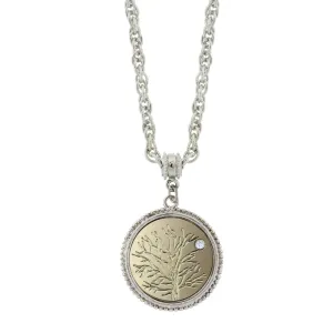 1928 Jewelry Tree Of Life  Pendant Necklace 16"   3" Extender 1928 Jewelry