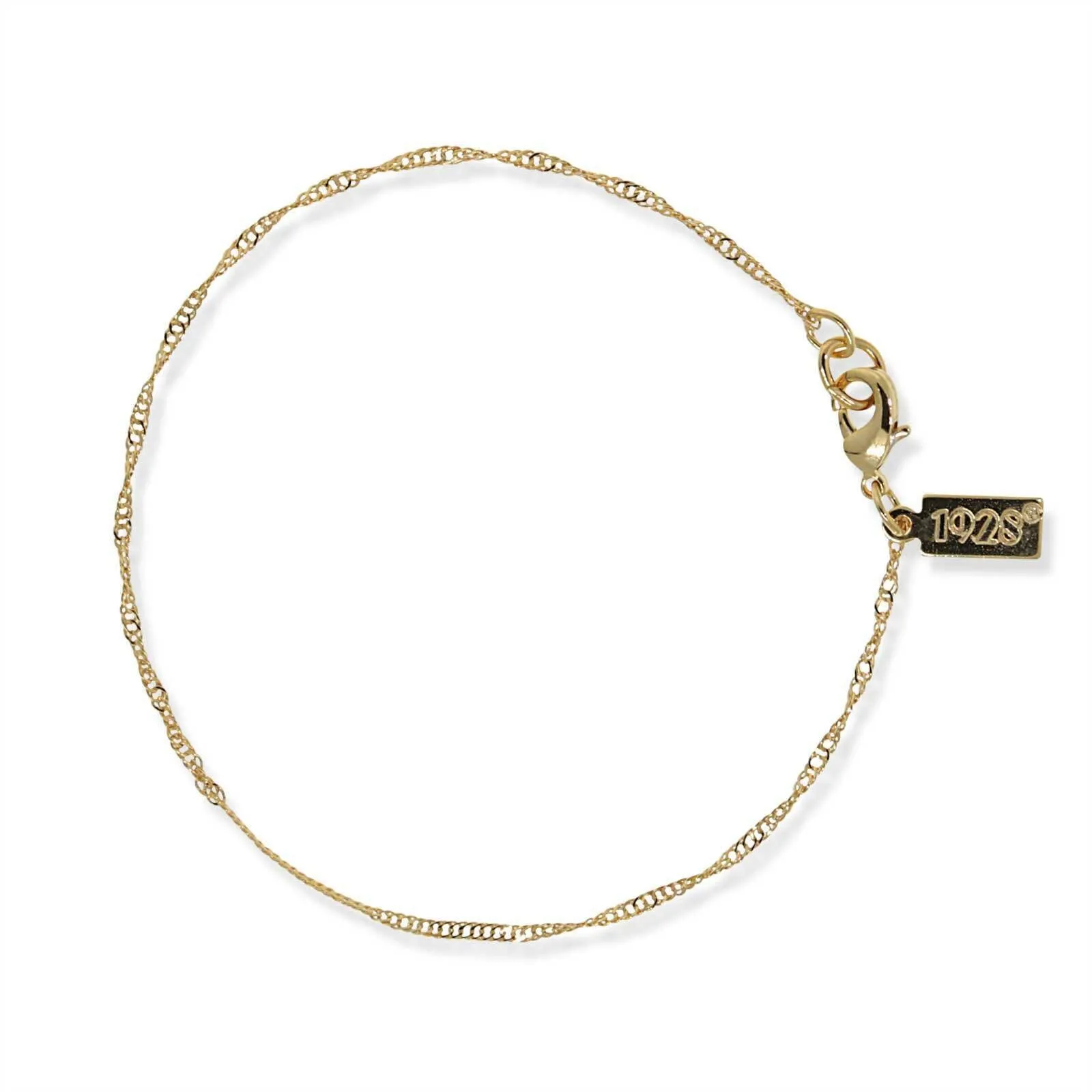 1928 Jewelry Twisted Chain Bracelet 7 1928 Jewelry