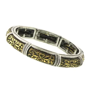1928 Jewelry Venus Brass Stretch Bracelet 1928 Jewelry