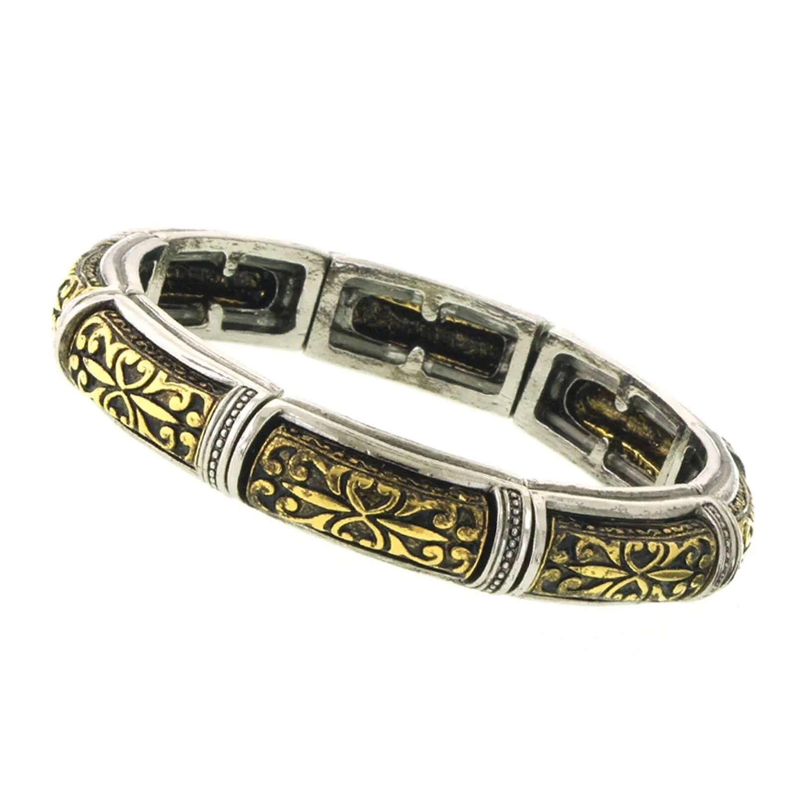 1928 Jewelry Venus Brass Stretch Bracelet 1928 Jewelry
