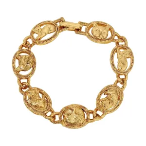 1928 Jewelry Whiskers Link Bracelet 1928 Jewelry